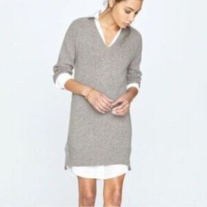 Theory Stone Renewed Cashmere Sweater Dress Women's